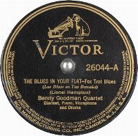 Cover Benny Goodman Quartet feat. L.Hampton, T.Wilson - The Blues In Your Flat