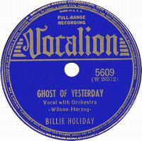 Cover Billie Holiday - Ghost Of Yesterday