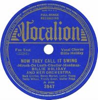 Cover Billie Holiday - Now They Call It Swing