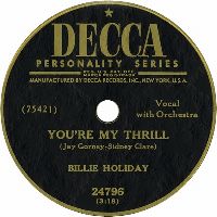Cover Billie Holiday - You're My Thrill