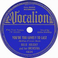 Cover Billie Holiday - You're Too Lovely To Last
