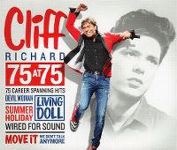 Cover Cliff Richard - 75 At 75 - 75 Career Spanning Hits