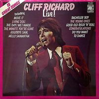 Cover Cliff Richard - Cliff Richard Live!