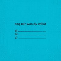 Cover Clueso - Sag mir was du willst