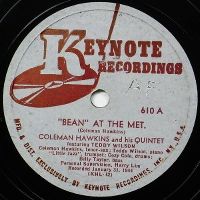 Cover Coleman Hawkins And His Quintet feat. Teddy Wilson - "Bean" At The Met.