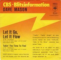 Cover Dave Mason - Let It Go, Let It Flow