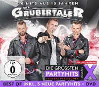 Cover Die Grubertaler - Die grössten Partyhits - Volume X - 10 Jahre Partypower