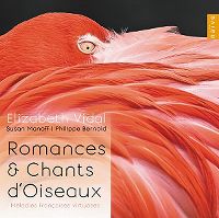 Cover Elizabeth Vidal - Romances & chants d'oiseaux