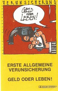 Cover Erste Allgemeine Verunsicherung - Geld oder Leben!