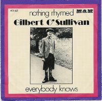 Cover Gilbert O'Sullivan - Nothing Rhymed