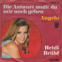 Cover Heidi Brühl - Die Antwort musst Du mir noch geben