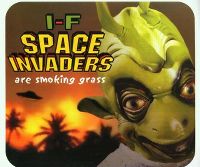 Cover I-F - Space Invaders Are Smoking Grass