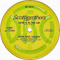 Cover John Paul Young - Love Is In The Air