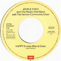Cover John & Yoko / The Plastic Ono Band with The Harlem Community Choir - Happy Xmas (War Is Over)