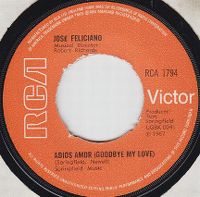 Cover José Feliciano - Adios Amor