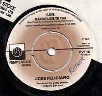 Cover José Feliciano - I Love Making Love To You