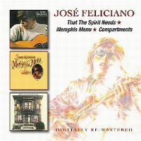 Cover José Feliciano - That The Spirit Needs / Memphis Menu / Compartments