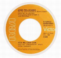 Cover José Feliciano - Yes We Can Can