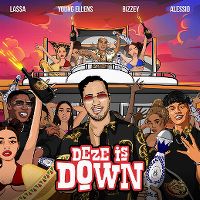 Cover LA$$A, Young Ellens, Bizzey feat. Alessio - Deze is Down