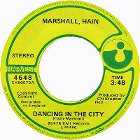 Cover Marshall, Hain - Dancing In The City