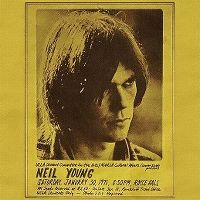 Cover Neil Young - Royce Hall, Saturday January 30, 1971, 8:30PM