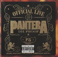 Cover Pantera - Official Live : 101 Proof