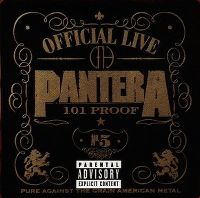 Cover Pantera - Official Live : 101 Proof