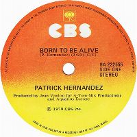 Cover Patrick Hernandez - Born To Be Alive