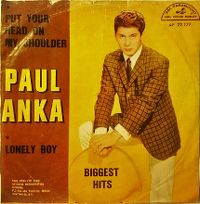 Cover Paul Anka - Lonely Boy