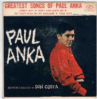 Cover Paul Anka - Lonely Boy