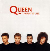Cover Queen - I Want It All