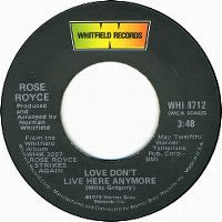 Cover Rose Royce - Love Don't Live Here Anymore