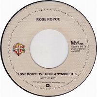 Cover Rose Royce - Love Don't Live Here Anymore