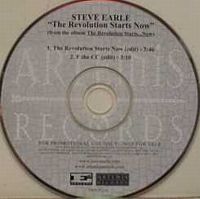 Cover Steve Earle - The Revolution Starts Now