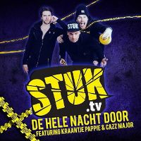 Cover Stuk.tv feat. Kraantje Pappie & Cazz Major - De hele nacht door