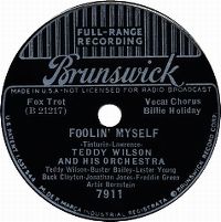 Cover Teddy Wilson & His Orchestra - Foolin' Myself