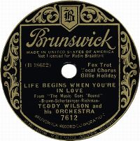 Cover Teddy Wilson & His Orchestra - Life Begins When You're In Love