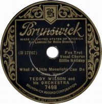 Cover Teddy Wilson & His Orchestra - What A Little Moonlight Can Do