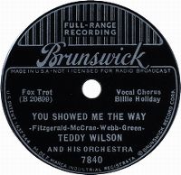 Cover Teddy Wilson & His Orchestra - You Showed Me The Way