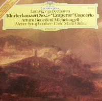 Cover Wiener Symphoniker / Carlo Maria Giulini / Arturo Benedetti Michelangeli - Beethoven: Klavierkonzert No. 5 - "Emperor"