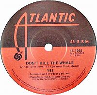 Cover Yes - Don't Kill The Whale